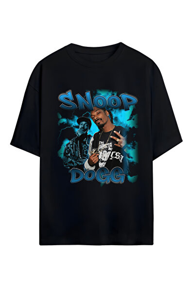 STİL-X Μπλουζάκι Snoop Dogg με στάμπα, unisex, 100% βαμβακερό, oversized