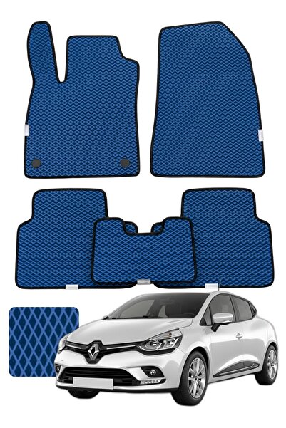 Evanotion Renault Clio 4 2012-2019 Özelleştirilebilir Premium Eva Oto Paspas ...