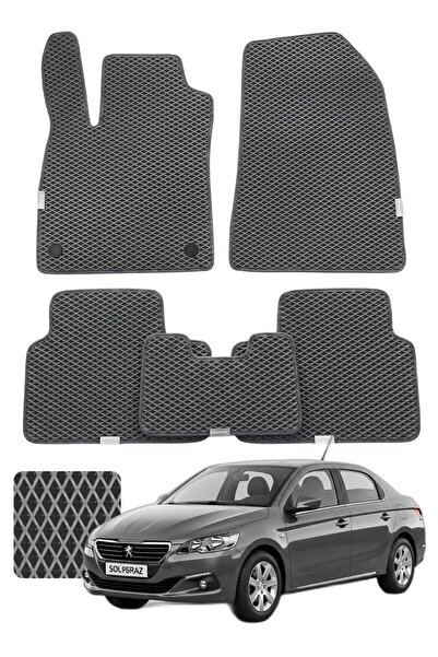 Evanotion Peugeot 301 2012 ve sonrası Özelleştirilebilir Premium Eva Oto Pasp...