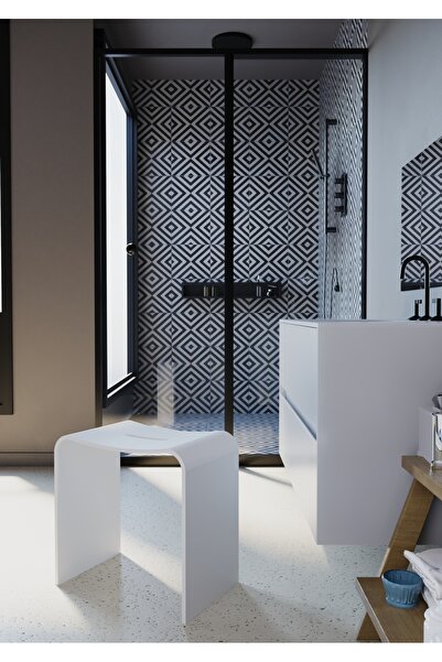 CORİAN AKRİLİK Solid Comfort Corian Tabure