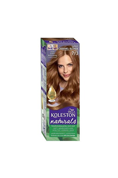 hair Dye Wella Koleston Naturals 7/3 Blonde Caramel