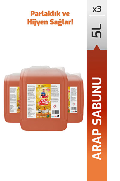 STOP Forte Üçlü 5 L Arap Sabunu