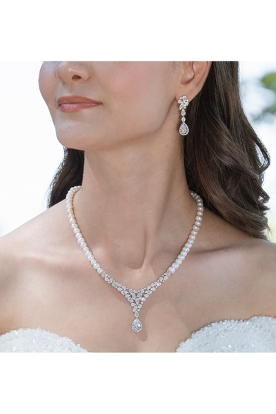 İlkin Gerçek Doğal İnci Set – ST090