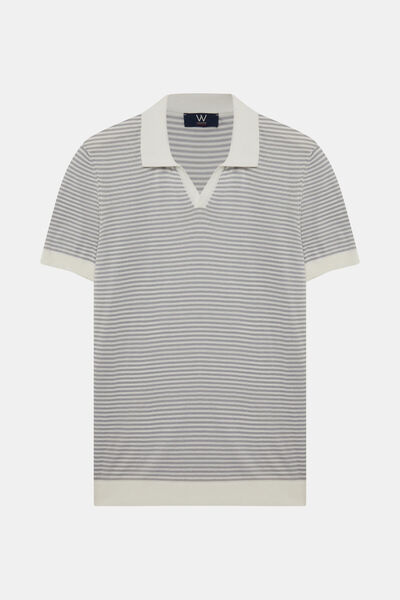 W Collection GRİ POLO YAKA T-SHİRT