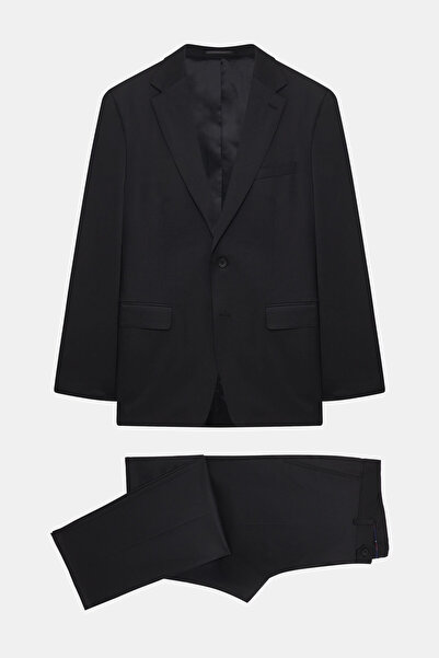 W Collection 6 DROP SİYAH YÜN TAKIM ELBİSE