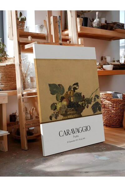 Postifull Caravaggio - Fructe, Tablou pe pânză, Seria de artă NR:111634