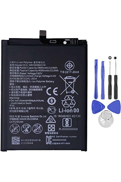 indirimplus Huawei P20 PRO Uyumlu Batarya+Montaj Seti HB436486ECW
