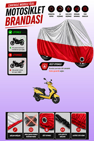 Cemku Twin Top Gray - Bottom Red Rks Boler.O 50 Compatible Engine Tarpaulin, ...