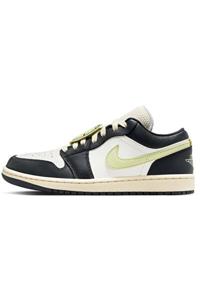 Nike Air Jordan 1 Low 'Fall League' Special Edition Womens Sneaker Hakiki Der...