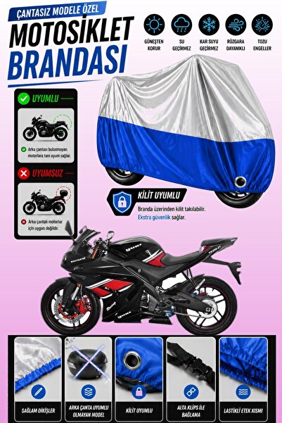 Cemku Twin Top Gray - Bottom Blue Yuki Yk250-21 R-Samurai Compatible Engine C...