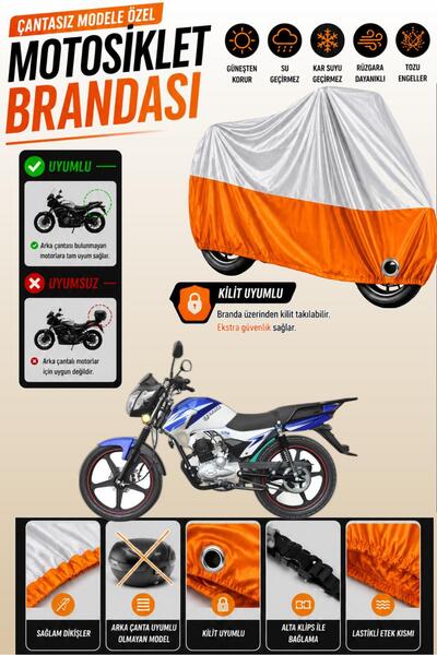 Cemku Twin Top Gray - Bottom Orange Yuki Fifty 50 Compatible Engine Cover, Re...