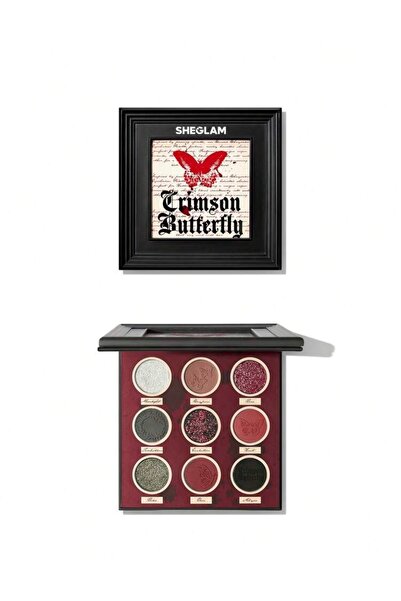 SHEGLAM Crimson Butterfly 9lu Far Paleti