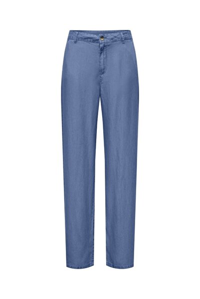 ONLY Onlcharıs Lıfe Mw Straıght Pants Wvn Cc Kadın Kanvas Pantolon 15363963