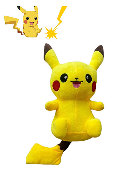 düşler oyuncak dünyası Pikachu Peluş Oyuncak 35 cm Büyük Boy Yumuşak Pokemon ...