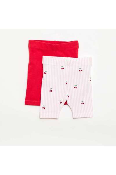 KIABI 2-Pack Of Cropped Leggings White