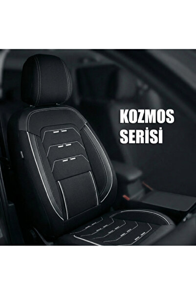 İmza Oto Tekstil Kozmos Serisi Universal Oto Koltuk Kılıfı Takımı - 2+1 Ticar...