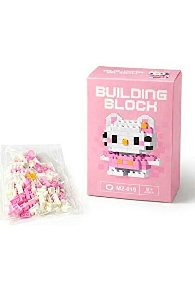 eklektis Hello Kitty Uyumlu Mini Bricks Yapı Blok Seti, Sevimli Figür Oyuncak...
