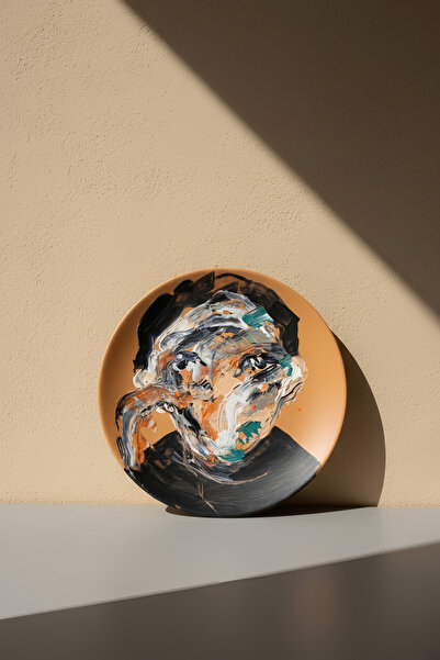 ARİENEL Echoes Series |   Decorative Ceramic Wall Plate |   30 cm |   Signatu...