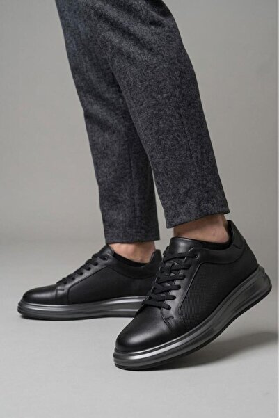PİSAGOR Ps-1766 Men's Genuine Leather Sneakers & Sports Shoes