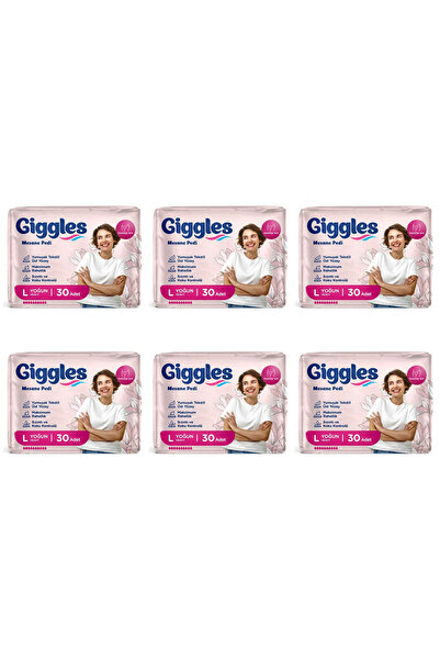 Giggles Lady Giggles Kadın Mesane Pedi Large Bladder Pad 6x20 Paket 120 Adet L