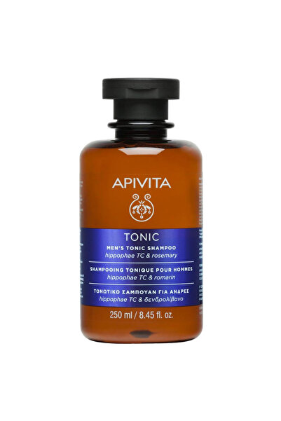 Apivita Shampoo Tonic Men Hip & Ros 250Ml