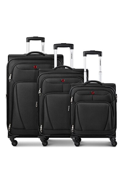 Wenger Set de 4 role Beaumont, 3 piese, cu pliuri elastice