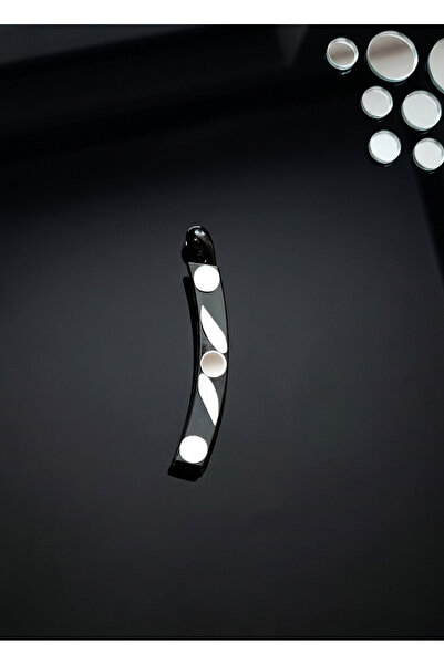 endiell since 2024 Black Patterned Banana Buckle