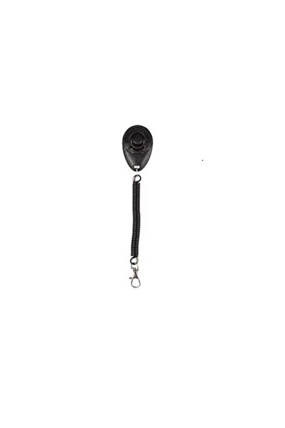 OEM Clicker pentru câini cu șnur, 6CM, Negru