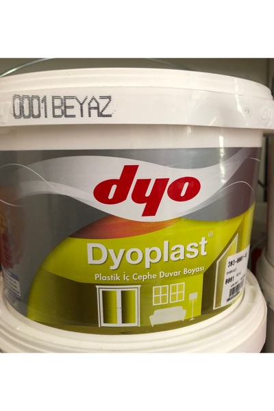 Dyo Dyoplast plastik iç cephe duvar boyası beyaz 7.5 lt