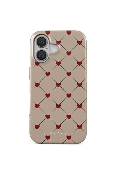 BURGA Θήκη iPhone 16 Διπλής Στρώσης με Σχέδιο Ερωτικής Επιστολής