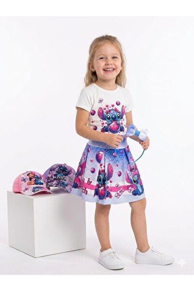 ÇİDO KİDS Hat and Skirt Set
