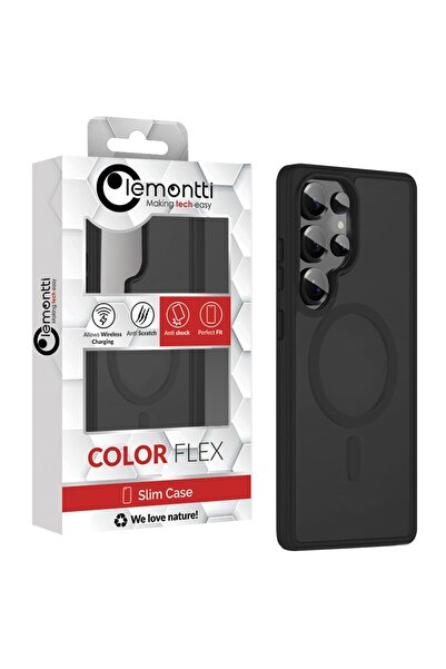 lemontti Husa EliteGuard Magnetic Samsung Galaxy S25 Ultra Negru