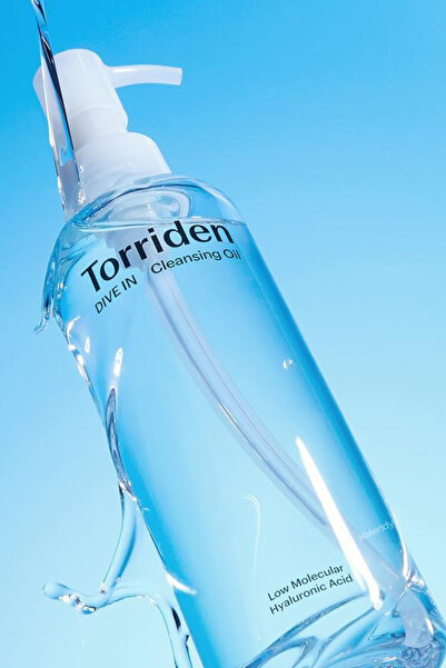 Torriden DIVE IN Cleansing Oil - 8 Farklı Hyaluronik Asitli Temizleyici Yağ 2...