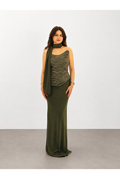 centilmen For costume stone embellished evening dress 10546