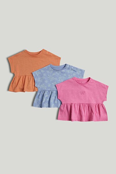 MOTHERCARE 3 Pack Frill T-Shirts