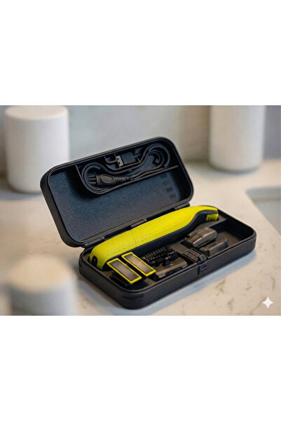 OneBlade Uyumlu Tıraş Makinesi Taşıma Kutusu ve Koruma Çantası (DİKKAT: SADECE KUTU GÖNDERİLİR, MAKİNE DAHİL DEĞİLDİR)