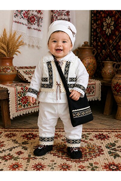 OEM Costum Traditional pentru baieți, 6 piese