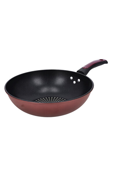 DELCASA Carbon Steel Wok Pan, DC2137 30 cm