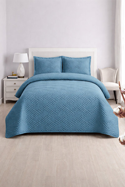 Bella Home Çift Kişilik Washed Yatak Örtüsü Seti - Yumuşak Dokulu - Modern ve...
