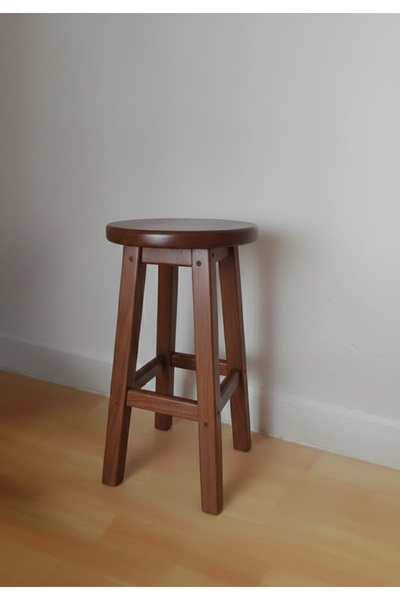 Arbre Ahşap Tabure 55 cm Yükseklik - Renk Seçenekli