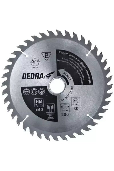 DEDRA EXIM Carbide circular saw blades 255x40x30