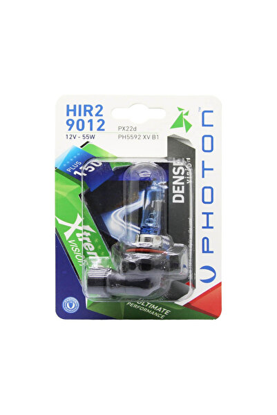 TEKNOPARTS Hır2 9012 12v 65w Xtreme Vısıon +%150 Fazla Işık Photo 2 Adet