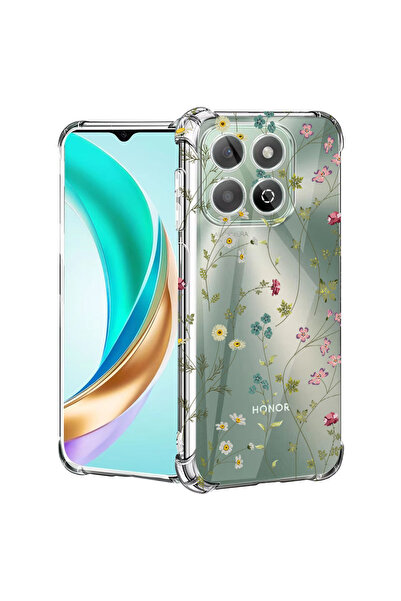 bestcase Αντικραδασμική Θήκη για Honor 400 Smart / X7d, Φλοράλ - Χαριτωμένα Λ...