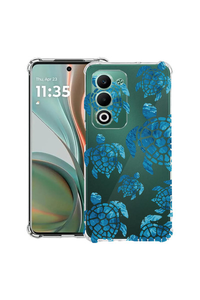 bestcase Противоударен калъф за Xiaomi Redmi 15 5G (169мм), Летни костенурки,...