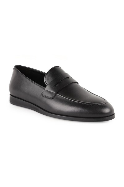 Libero Men's Genuine Leather Classic Loafer Shoes Laceless Casual Office Mode...