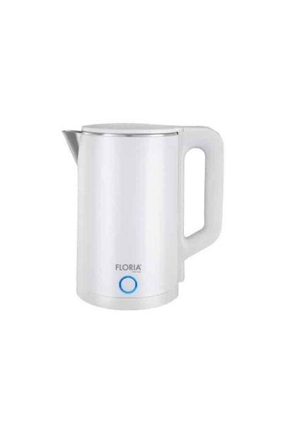 Floria Ηλεκτρικός βραστήρας 2L, 1500W, με αυτόματη απενεργοποίηση και περιστρ...
