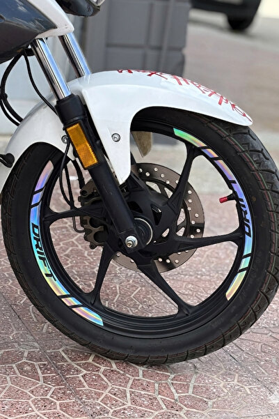 Banxtre مجموعة ملصقات شريطية للعجلات مكونة من 8 قطع لـ Mondial Drift-L (كافية...