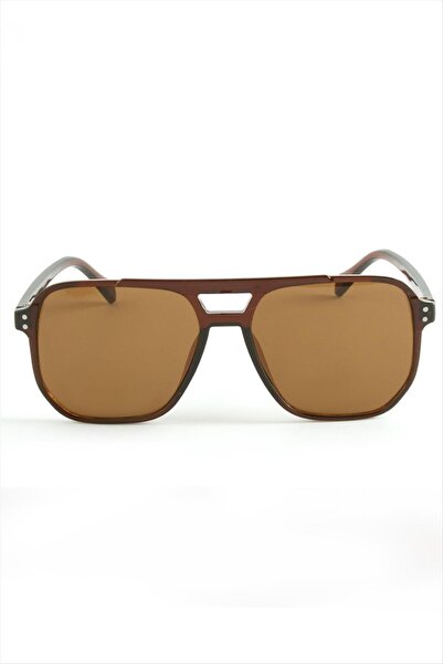ZERO LAND Ilkeshop Double Pointed (10315) Sunglasses-Brown