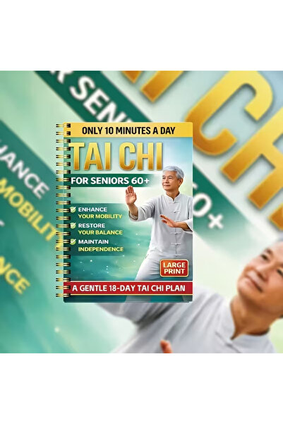 Choice3 4 Tai Chi Practice Manual For Seniors Beginners Spiralbound Martial T...