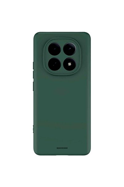 spacecase Θήκη σιλικόνης για Redmi Note 15 / Poco M8 - Σκούρο Πράσινο